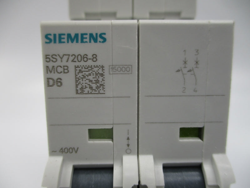 SIEMENS 5SY7206-8 400V 6A NSMP