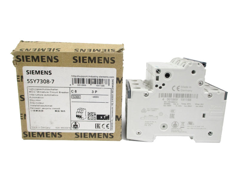 SIEMENS 5SY7308-7 400V 8A NSMP