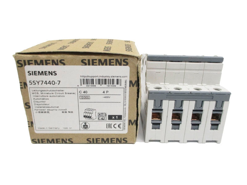 SIEMENS 5SY7440-7 400V 40A NSMP