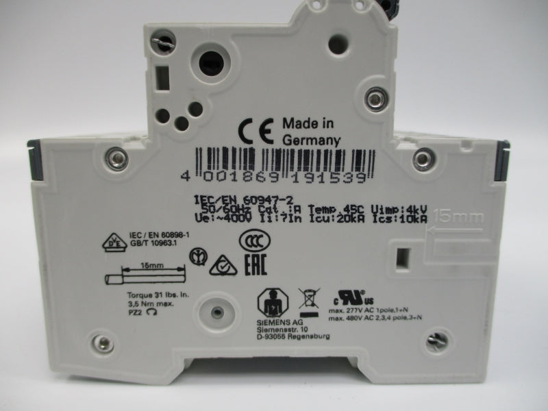 SIEMENS 5SY7440-7 400V 40A NSMP