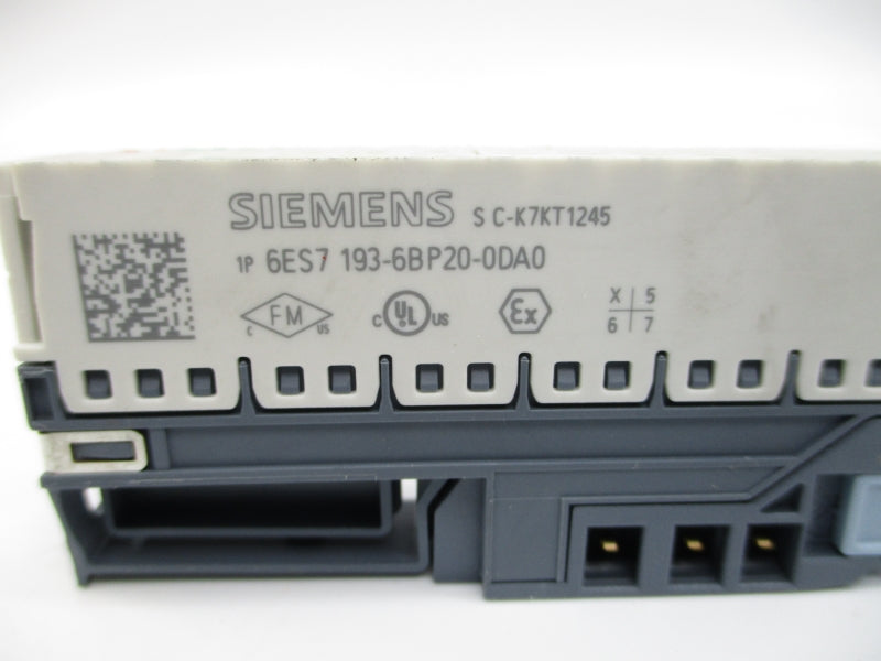 SIEMENS 6ES7193-6BP20-0DA0 NSMP
