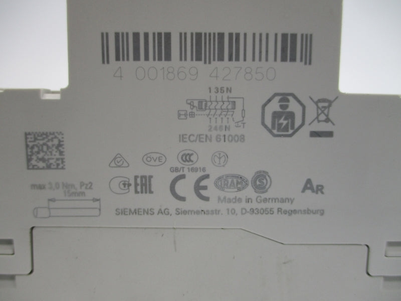 SIEMENS 5SV3644-6 400V 40A NSNP