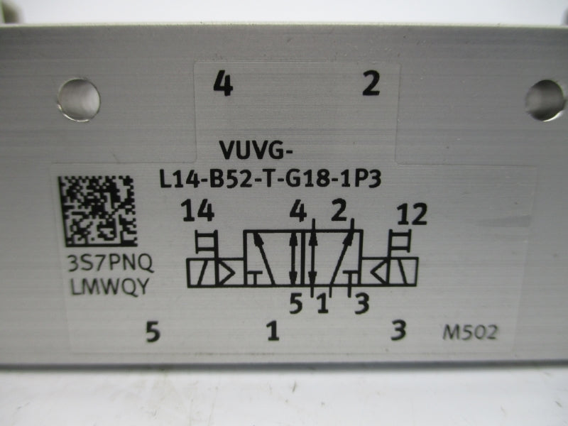 FESTO VUVG-L14-B52-T-G18-1P3 24VDC NSNP