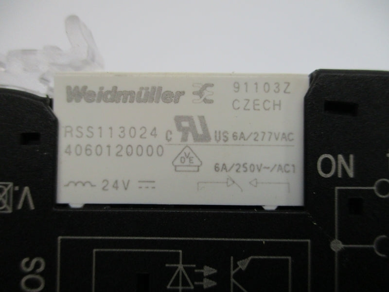 WEIDMULLER TRS24VUC1C0 1122780000 24V NSNP