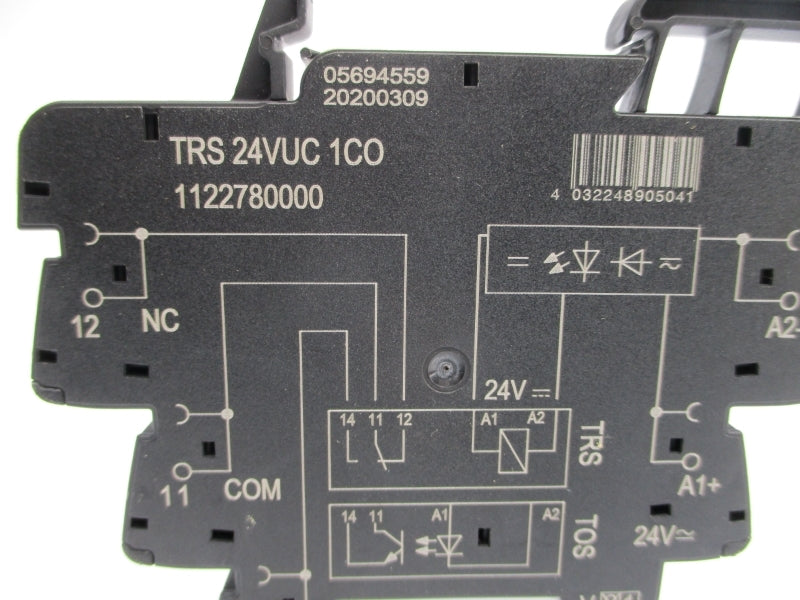 WEIDMULLER TRS24VUC1C0 1122780000 24V NSNP
