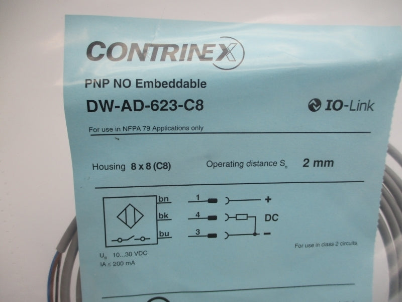 CONTRINEX DW-AD-623-C8 10-30VDC NSMP