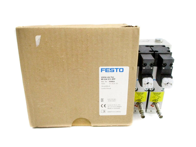 FESTO VOFA-L26-T52-M-G14-1C1-APP 569819 145PSI NSMP
