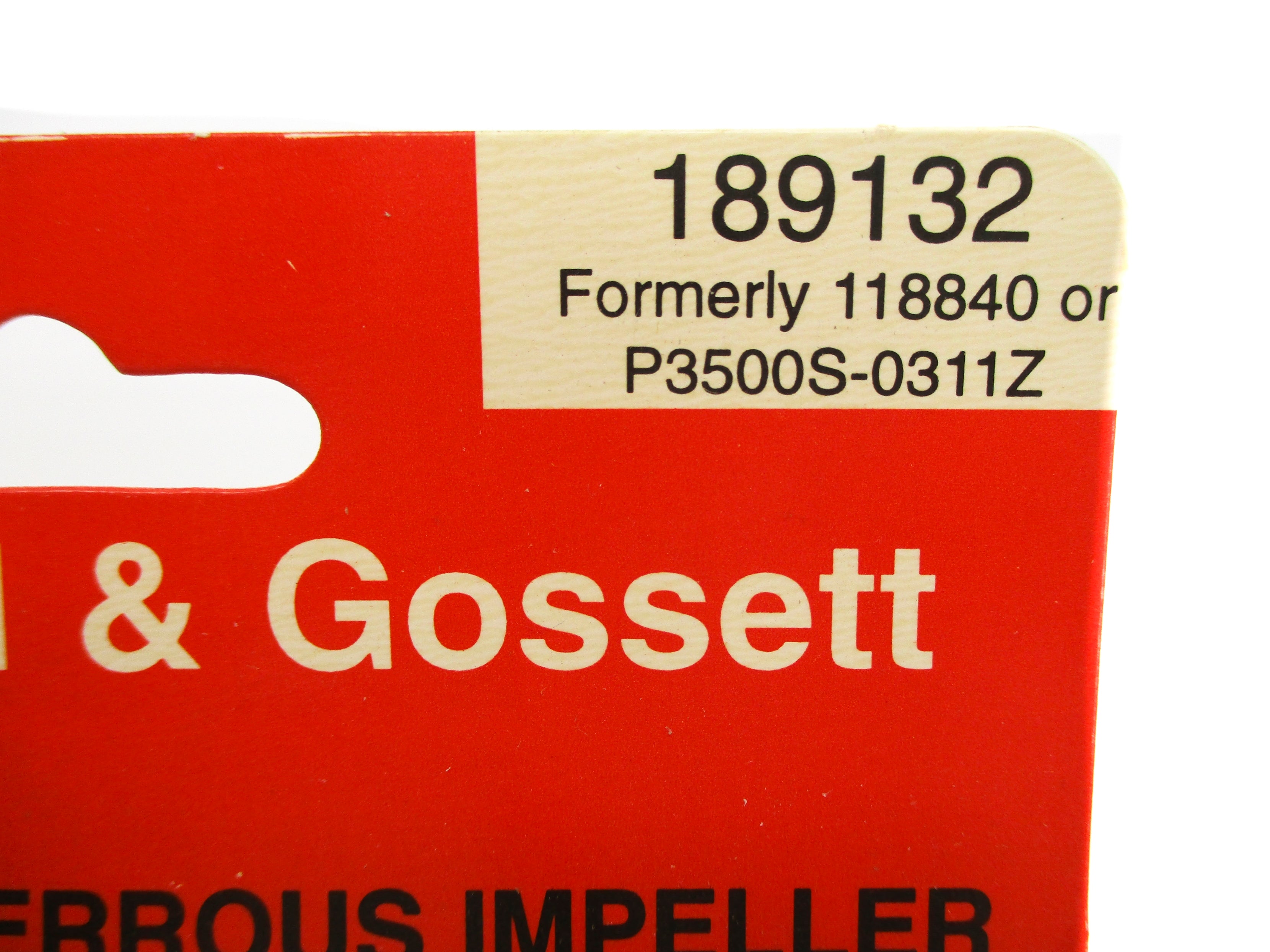 BELL & GOSSETT 189132 NSMP