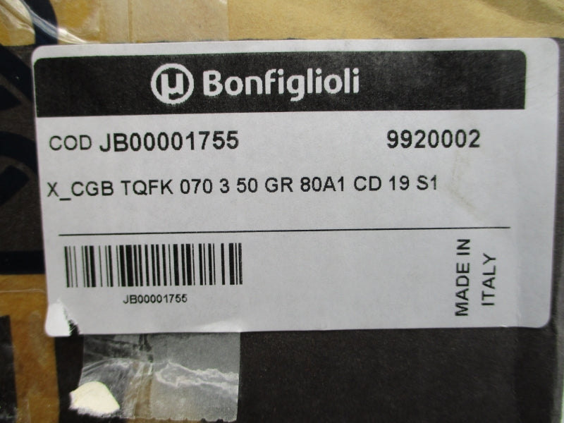 BONFIGLIOLI TQFK070350GR80A1CD JB00001755 NSMP