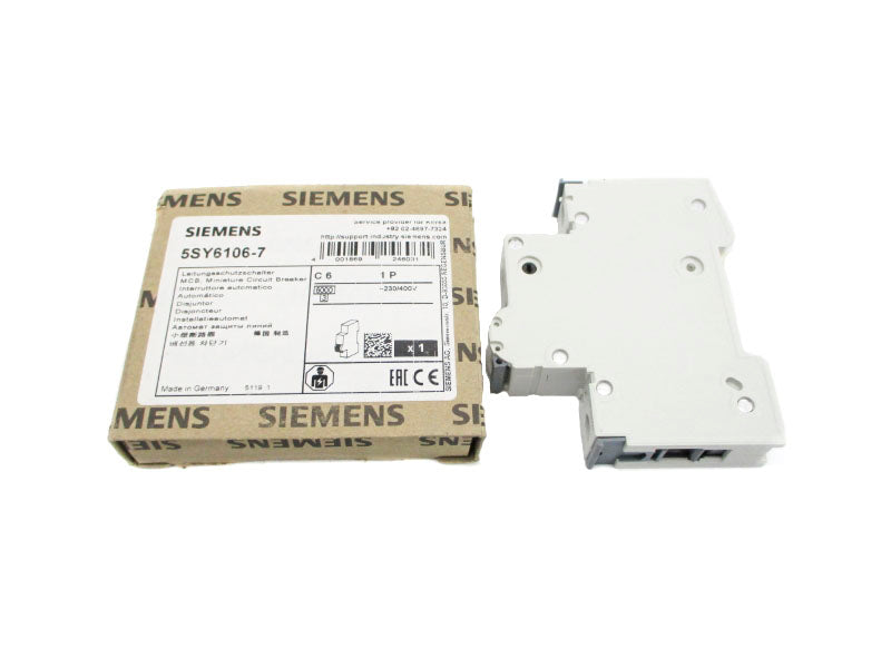 SIEMENS 5SY6106-7 230/400V 6A NSMP