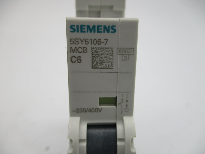 SIEMENS 5SY6106-7 230/400V 6A NSMP