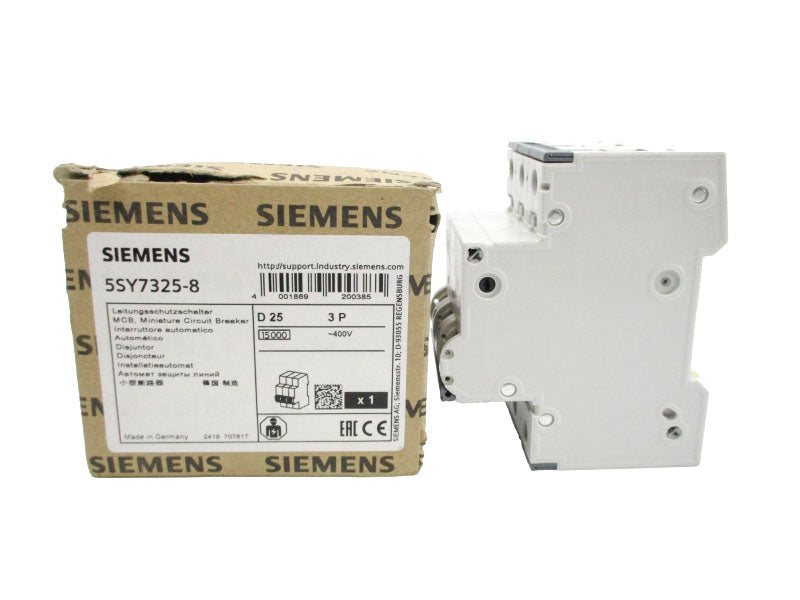 SIEMENS 5SY7325-8 400V 25A NSMP