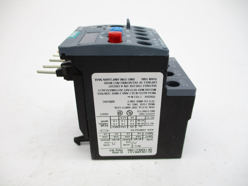 SIEMENS 3RU2116-0EB0 690V 0.28-0.40A NSMP