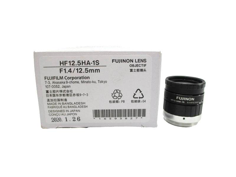 FUJINON LENS HF12.5HA-1S 1:1.4/12.5MM NSMP