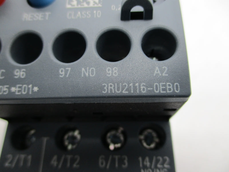 SIEMENS 3RU2116-0EB0 24VAC/DC 0.28-0.40A NSMP
