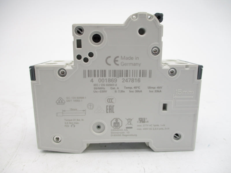 SIEMENS 5SY6501-7 230V 1A NSMP