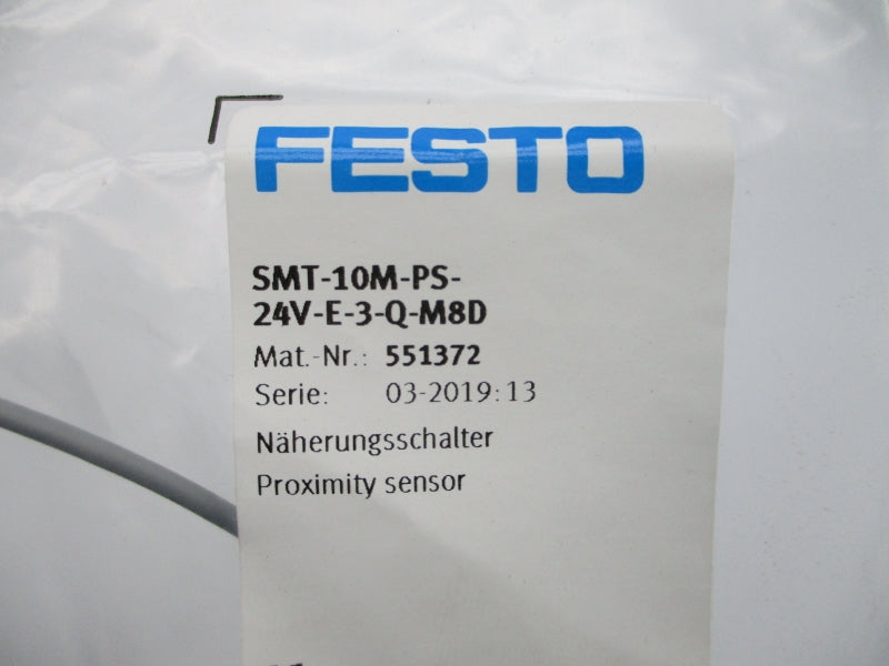 FESTO SMT-10M-PS-24V-E-3-Q-M8D 551372 NSMP