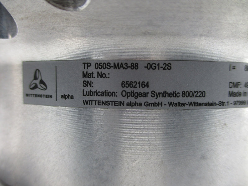 WITTENSTEIN TP050S-MA3-88-0G1-2S NSNP