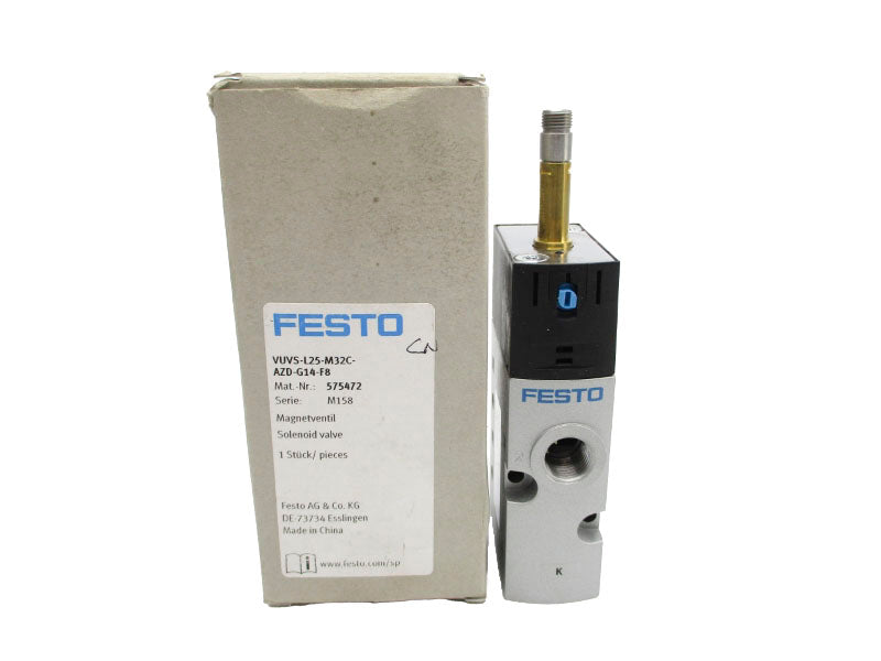 FESTO VUVS-L25-M32C-AZD-G14-F8 575472 36-145PSI -10'C-+60'C NSMP