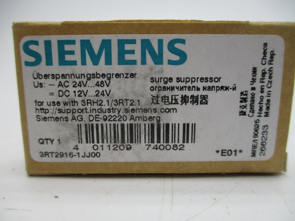SIEMENS 3RT2916-1JJ00 24-48VAC NSMP