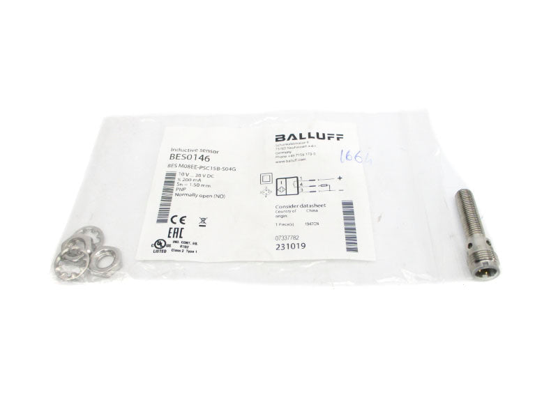 BALLUFF BESM08EE-PSC15B-S04G BES0146 10-30VDC NSMP