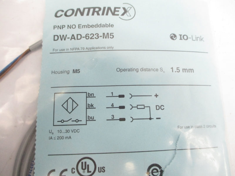CONTRINEX DW-AD-623-M5 10-30VDC NSMP