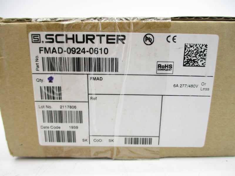 SCHURTER FMAD-0924-0610 277/480VAC NSMP