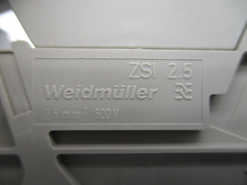 WEIDMULLER ZSI2.5 250VAC/DC 6.3A NSNP
