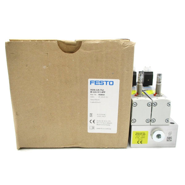 FESTO VOFA-L26-T52-M-G14-1C1-APP 569819 24VDC 145PSI NSMP