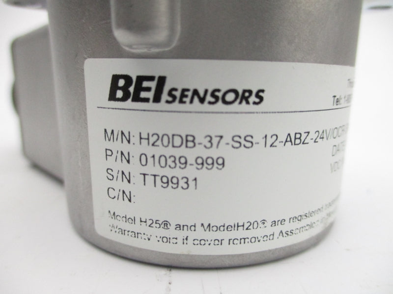 BEI SENSORS H20DB-37-SS-12-ABZ-24V/OCR-SM18 24VDC NSNP