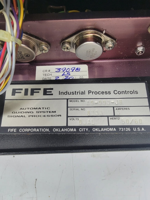 FIFE A9-993-JB 46998-001 3A UNMP