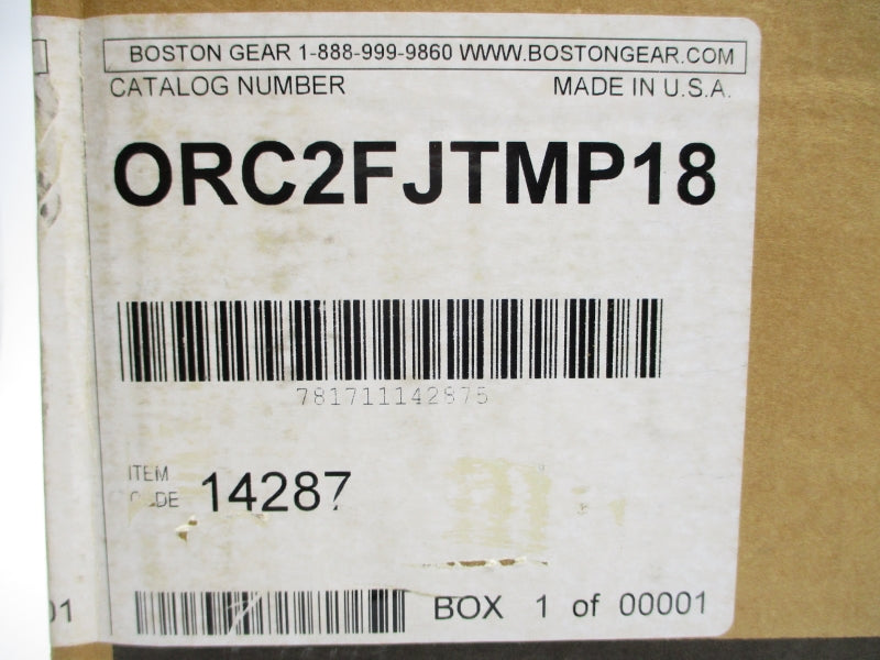 BOSTON GEAR ORC2FJTMP18 NSMP