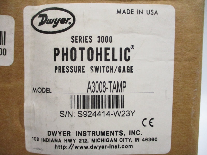 DWYER A3008-TAMP NSFS