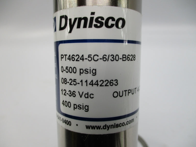 DYNISCO PT4624-5C-6/30-B628 12-36VDC 0-500PSI NSNP