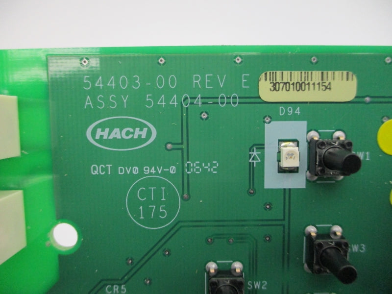 HACH 54404-00 REV. E NSMP