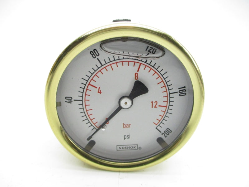 NOSHOK 25-310-200 0-200PSI 2.5" NSMP