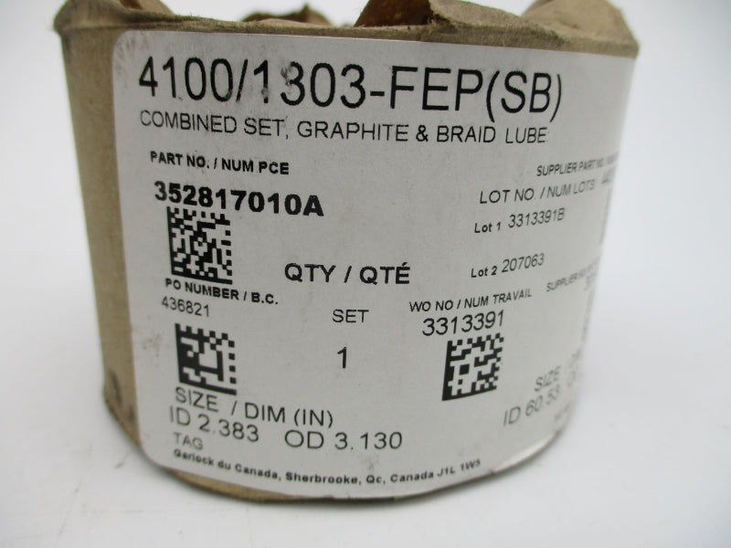 GARLOCK 352817010A 4100/1303-FEP(SB) NSMP