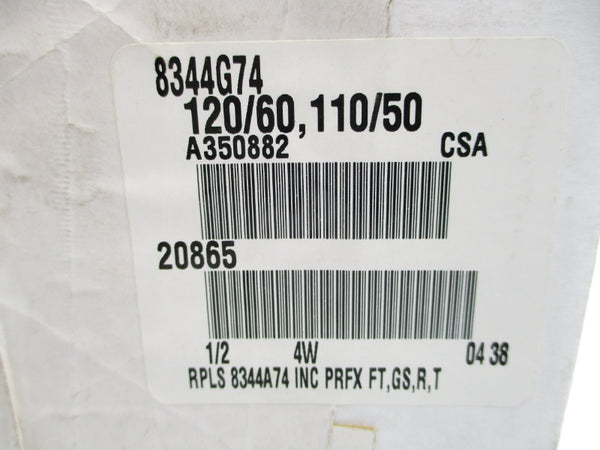 ASCO 8344G74 110/120V 1/2" NSFS
