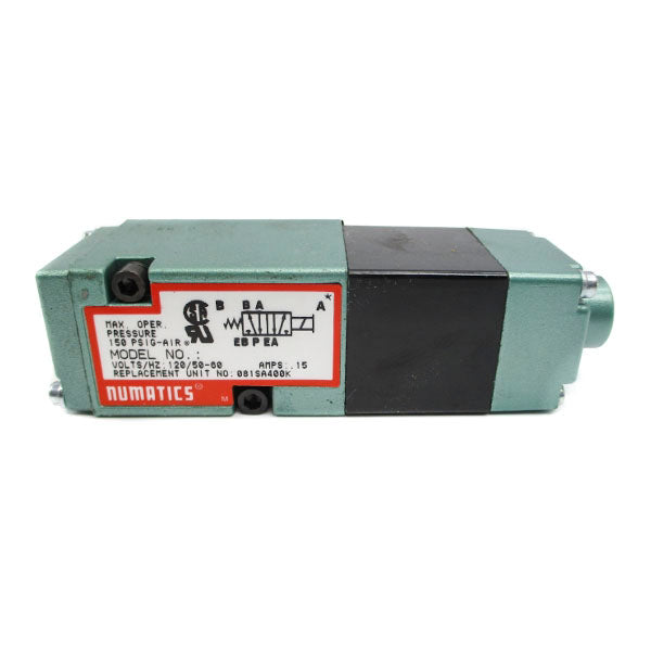 NUMATICS 081SA400K 120V .15A 150PSI NSNP