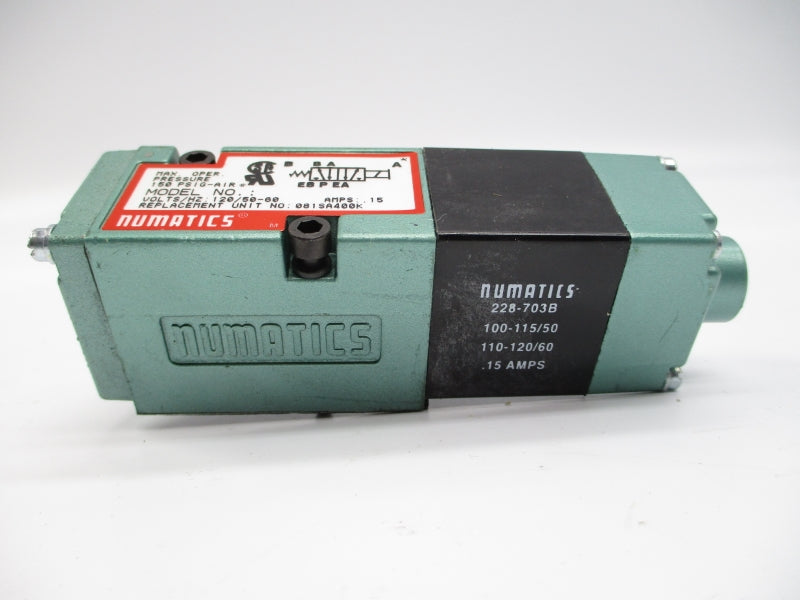 NUMATICS 081SA400K 120V .15A 150PSI NSNP