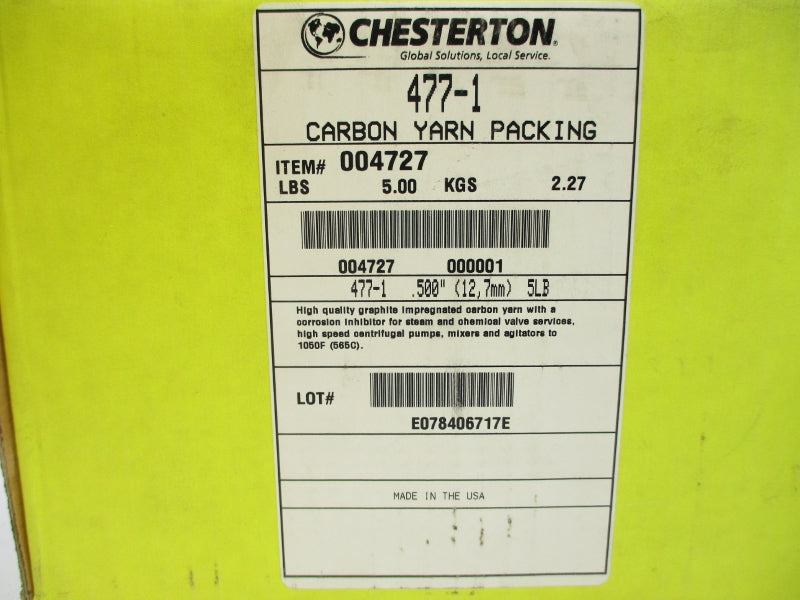 CHESTERTON 477-1 004727 .500" NSMP
