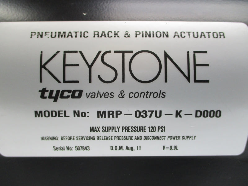 KEYSTONE MRP-037U-K-D000 120PSI NSNP