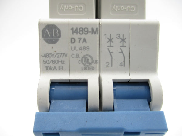 ALLEN BRADLEY 1489-M2D070 SER. D 277VAC 7A NSMP