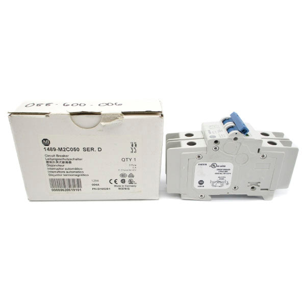 ALLEN BRADLEY 1489-M2C050 SER. D 277VAC 5A NSMP