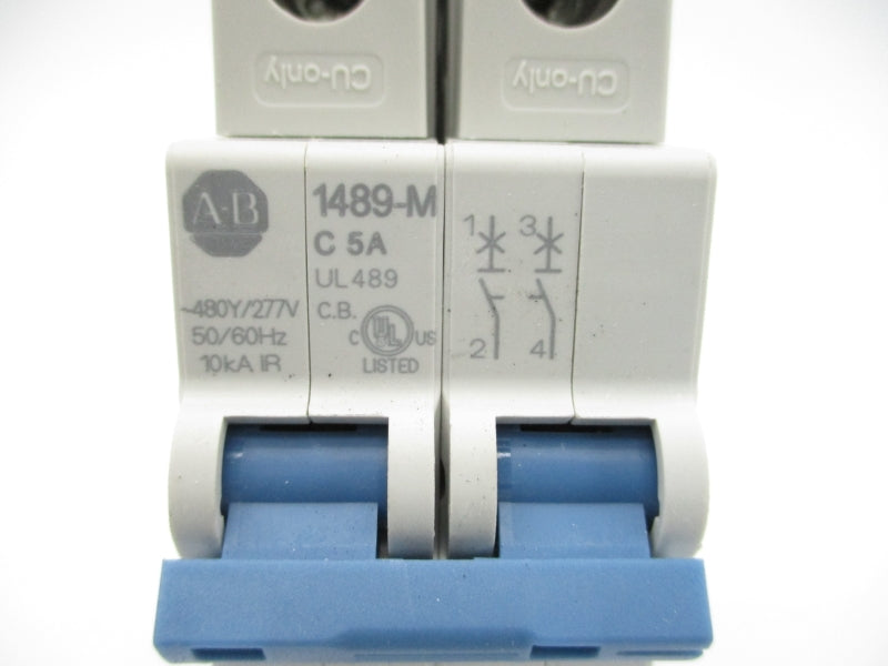 ALLEN BRADLEY 1489-M2C050 SER. D 277VAC 5A NSMP