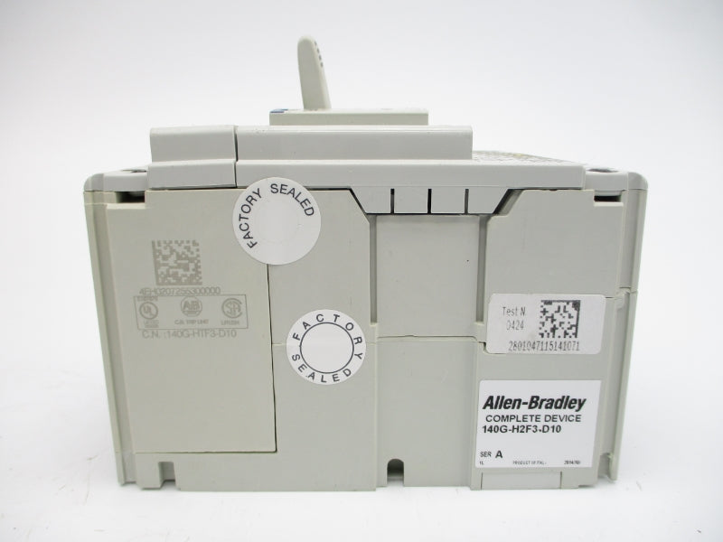 ALLEN BRADLEY 140G-H2F3-D10 SER. A 480-600V 100A NSMP