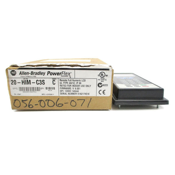 ALLEN BRADLEY 20-HIM-C3S SER. C F/W V6.001 12VDC NSMP