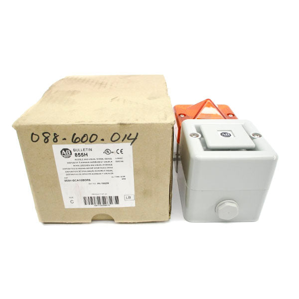 ALLEN BRADLEY 855H-BCA10BDR5 SER. C 115VAC (BR/WH) NSMP