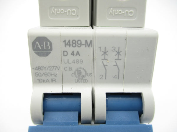 ALLEN BRADLEY 1489-M2D040 SER. D 277VAC 4A NSMP