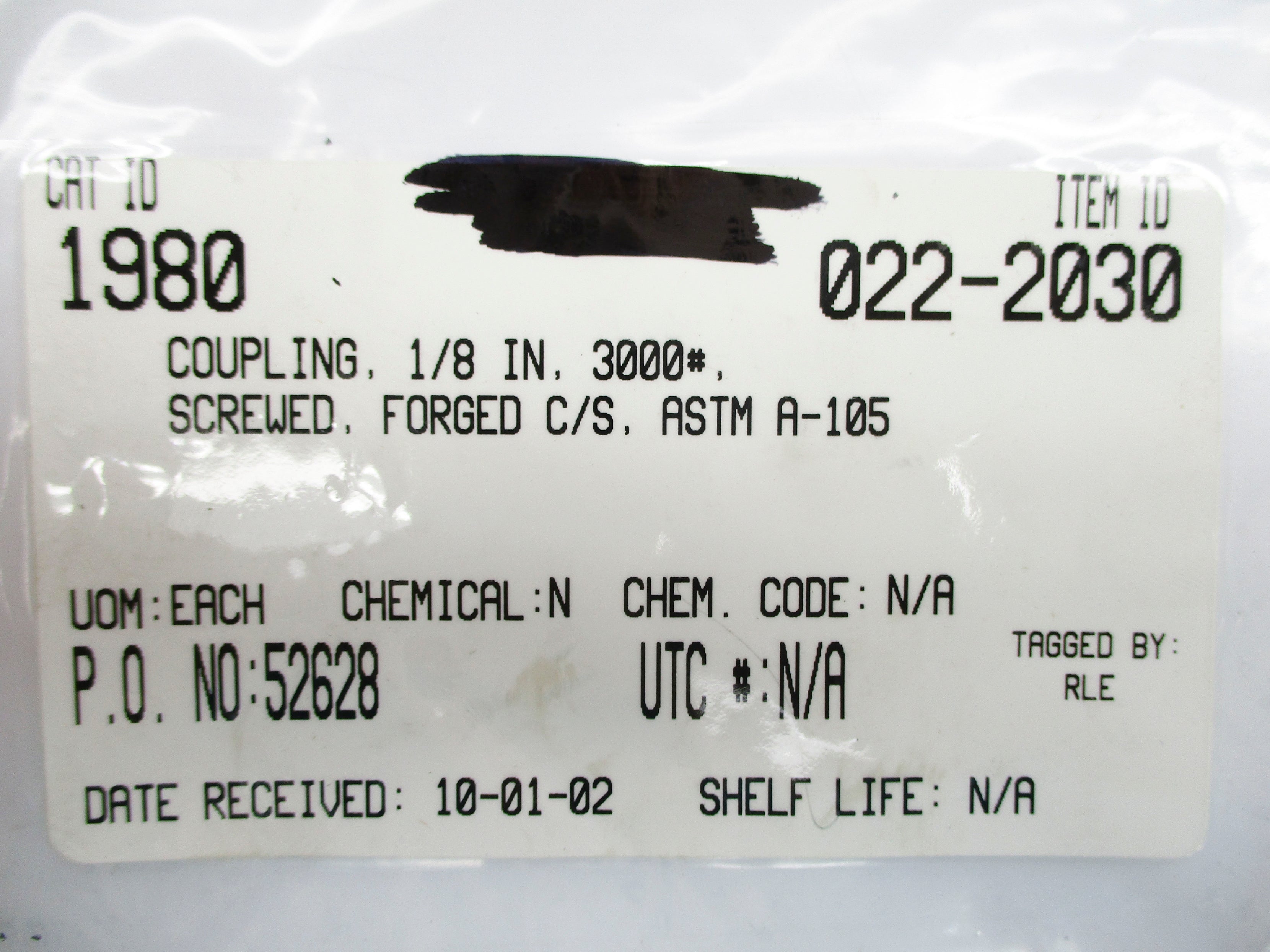 ASTM A-105 1/8" NSNP